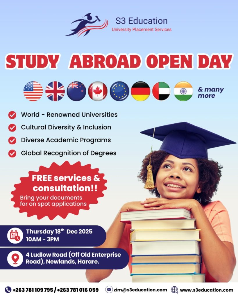 Study Abroad Open Day – Harare | S3